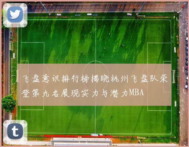 飞盘意识排行榜揭晓杭州飞盘队荣登第九名展现实力与潜力MBA